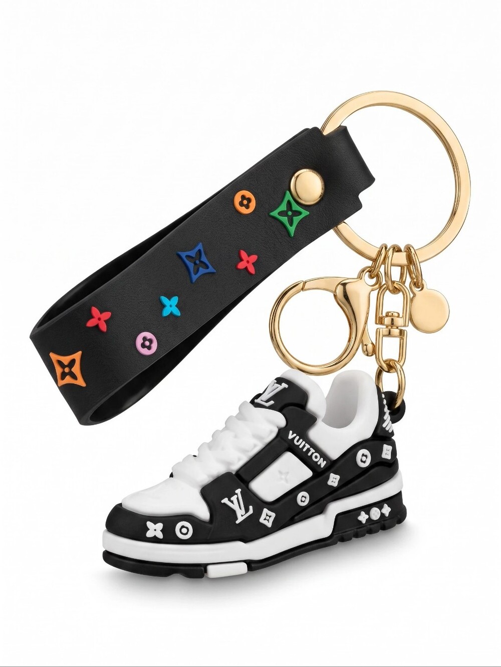 Sneaker LV Silicone Bag Charm - Multiple Colors - Picture 4 of 9